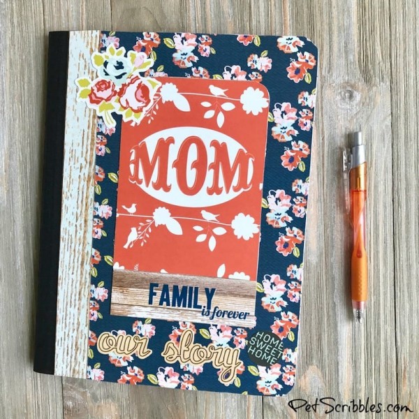 Record family memories in this beautiful DIY Mom and Dad Journal!