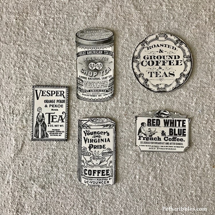 How to Make Charming Decorative Vintage Style Magnets