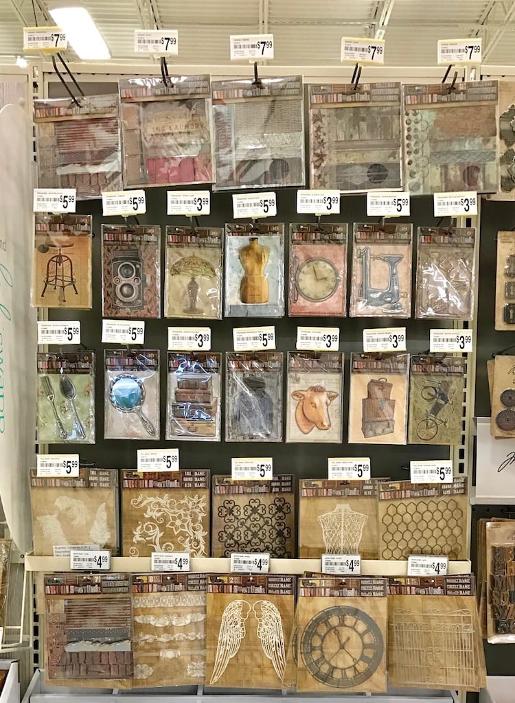 7gypsies Architextures display at Michaels