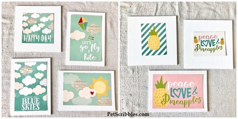 How to create charming Summer Shelf Art