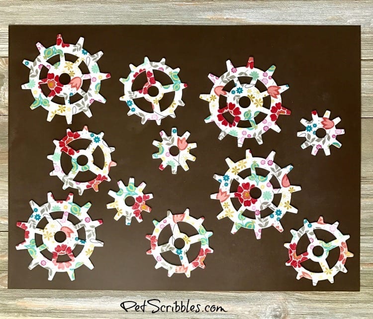 Dorm Room Decor: an easy way to make pretty magnets!