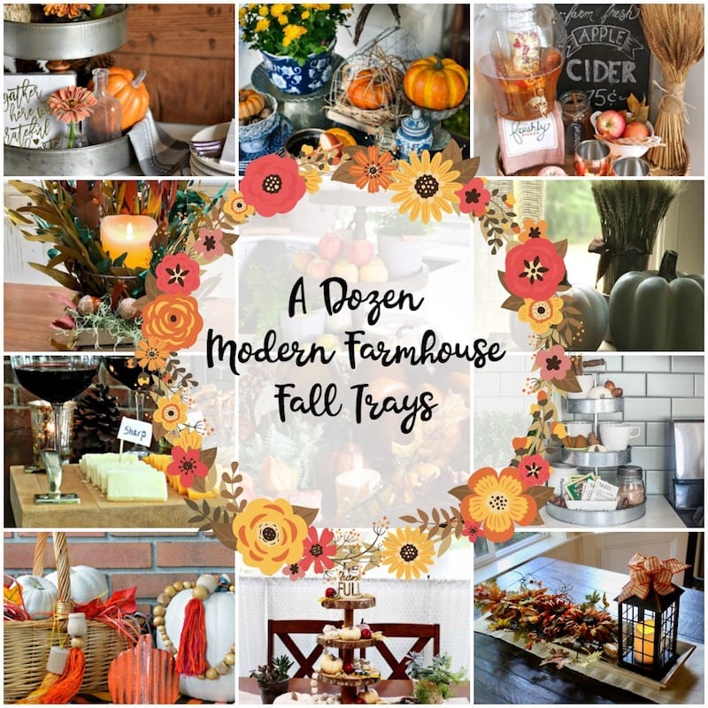 How to Create a Lovely Fall Farmhouse Tray