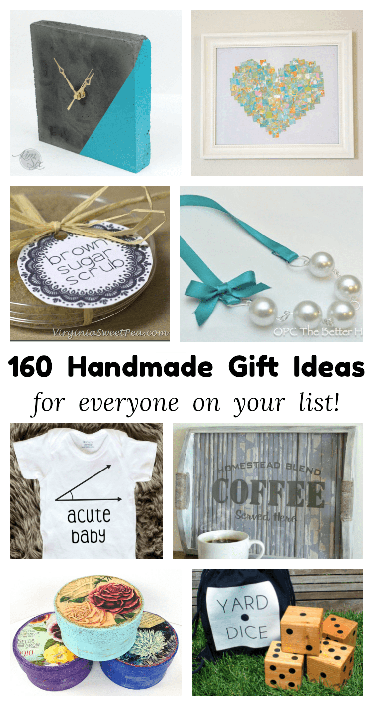 Handmade Gift - 20 Ideas for Everyone on Your List