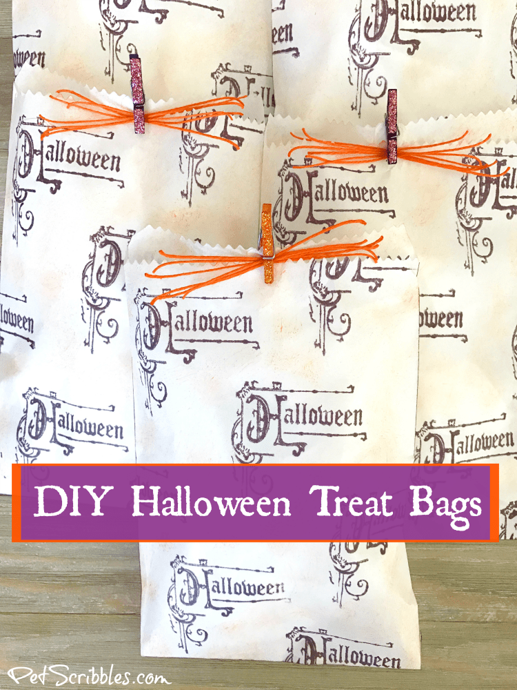 How to Stamp Charming Halloween Treat Bags!