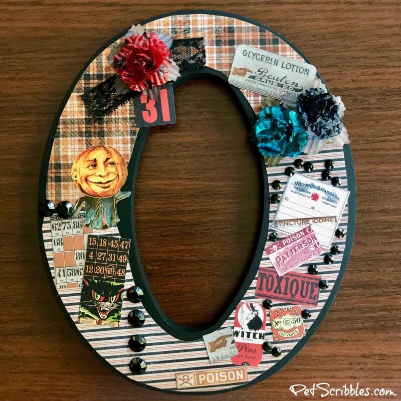 BOO Halloween Letters with Xyron!