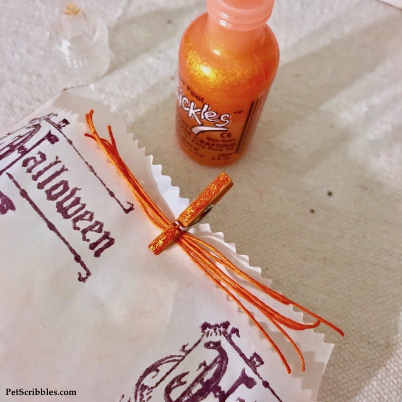 How to Stamp Charming Halloween Treat Bags!