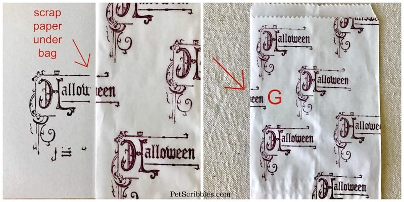 How to Stamp Charming Halloween Treat Bags!