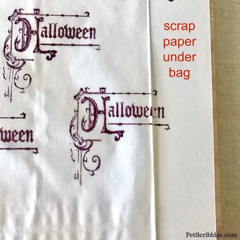How to Stamp Charming Halloween Treat Bags!