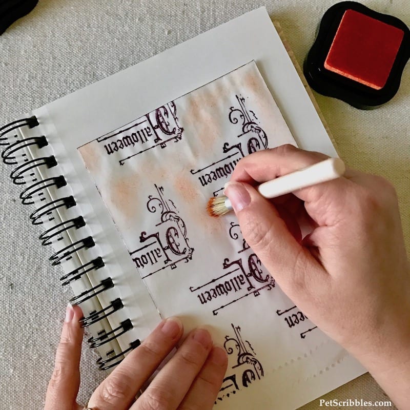 How to Stamp Charming Halloween Treat Bags!