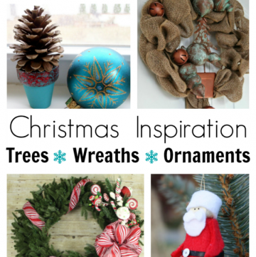 Christmas Inspiration: 100 Trees, Wreaths and Ornaments that you can make! (From the All Things Creative bloggers!)