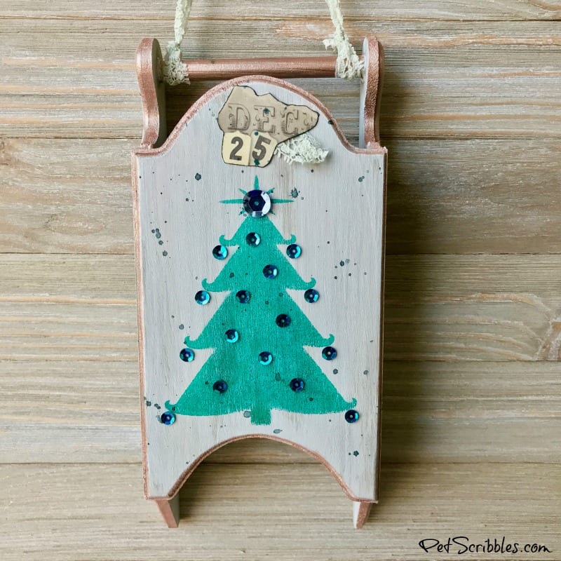 How to Create a Beautiful Rustic Wood Sled