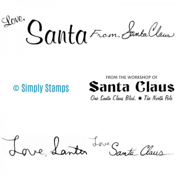 From Santa Stamps by Simply Stamps