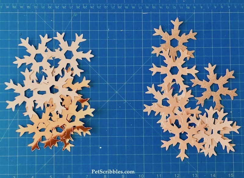 How to Make a Sparkling Pink Snowflake Garland