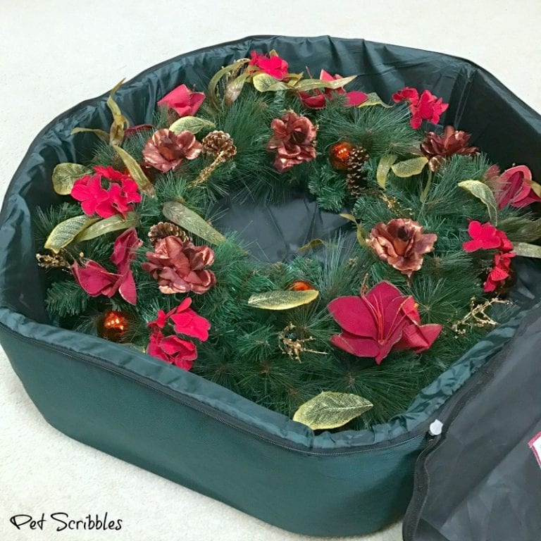 Storing Ornaments, Wreaths and Garlands Garden Sanity by Pet Scribbles