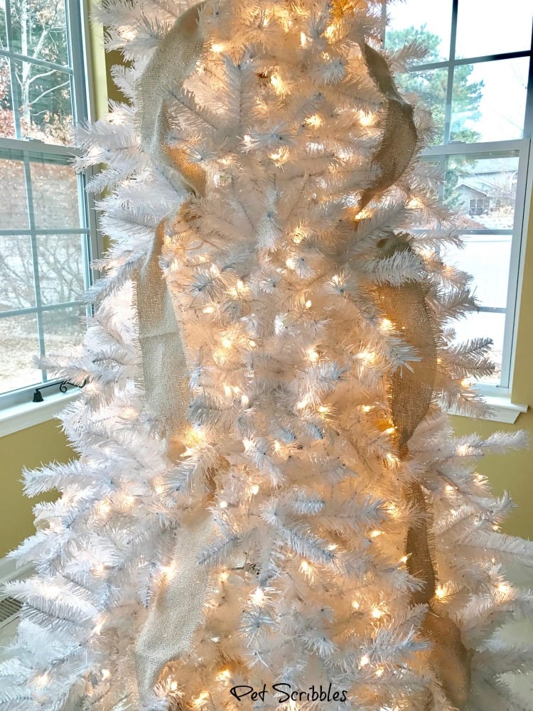 Garden Breakfast Room All Decorated For Christmas!