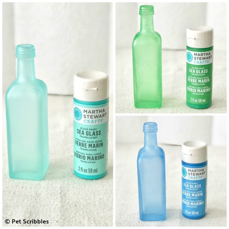 Martha Stewart Sea Glass Paint Tutorial