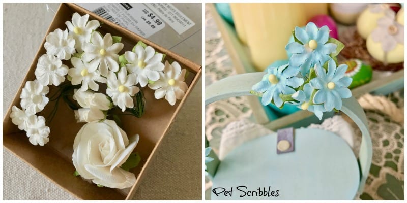 Make A Pretty Mini Picnic Basket Favor!