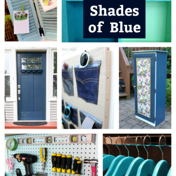 96 DIYs in Shades of Blue