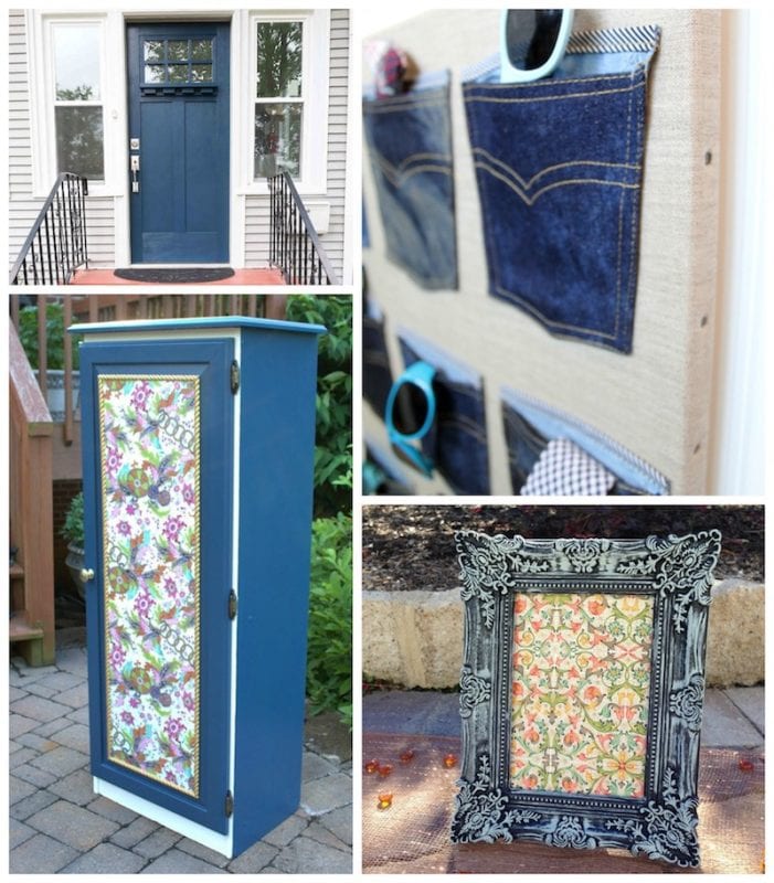 DIY Room Decor in Shades of Blue - Garden Sanity by Pet Scribbles