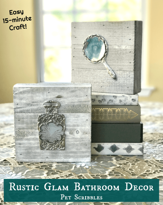 Lovely Rustic Bathroom Decor You Can Easily Make!