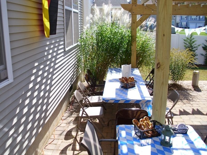 Oktoberfest table decorations