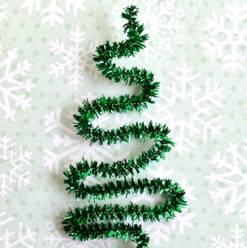 DIY Pipe Cleaner Trees