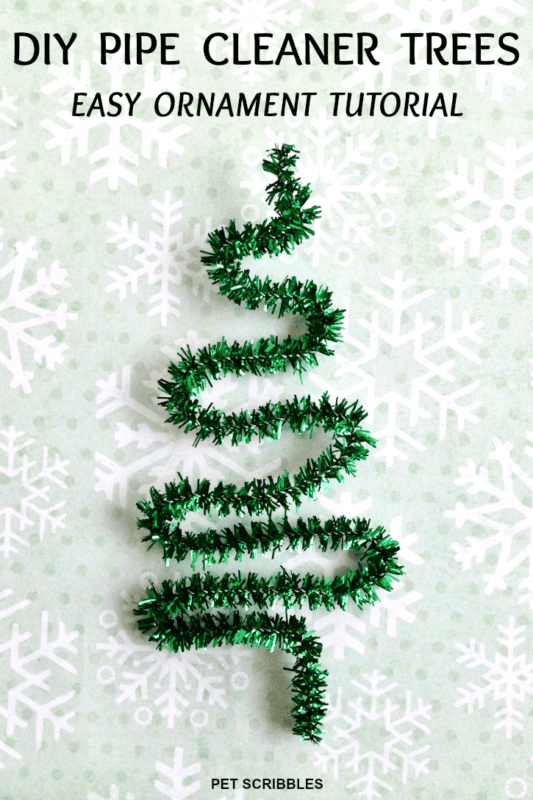 DIY Pipe Cleaner Trees