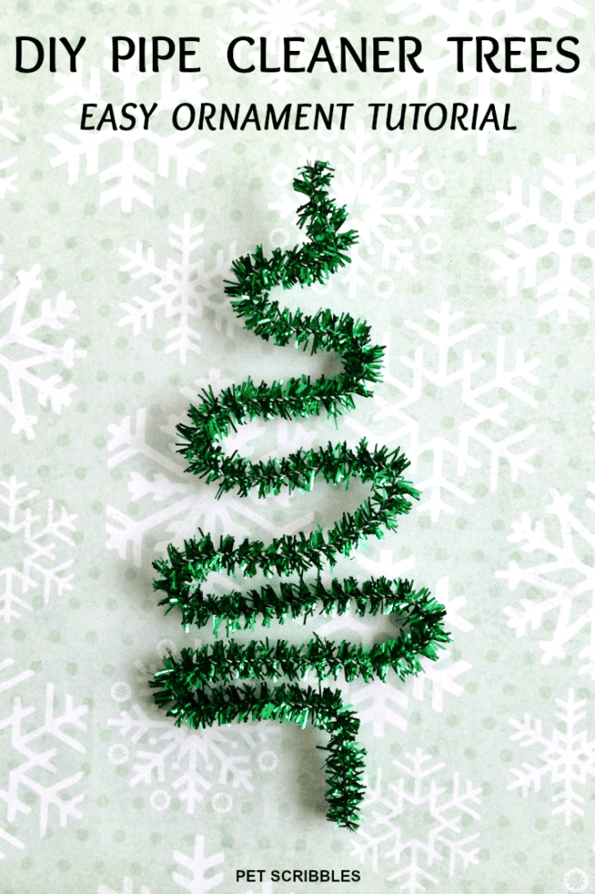 DIY Pipe Cleaner Trees