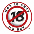 logo that says must be over 18 to play NJ Lottery