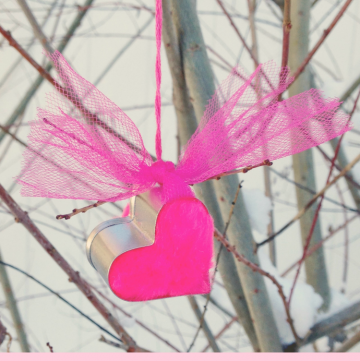 heart cookie cutter ornament