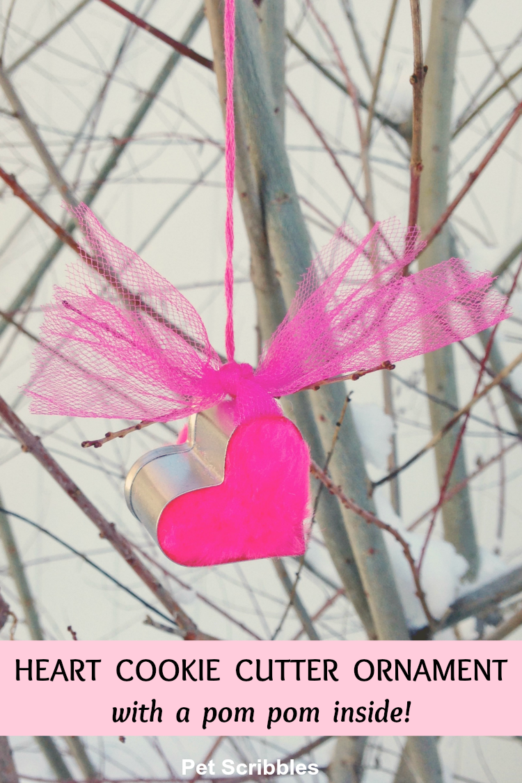 heart cookie cutter ornament