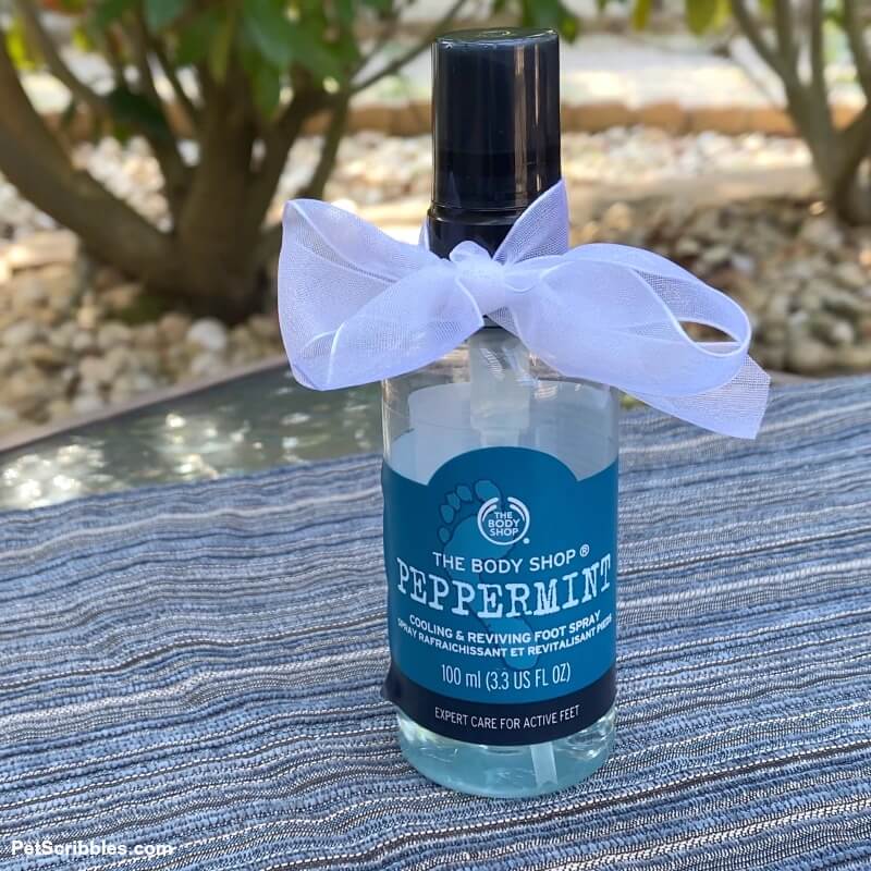 peppermint foot spray