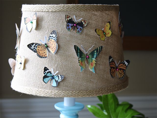 butterfly lampshade