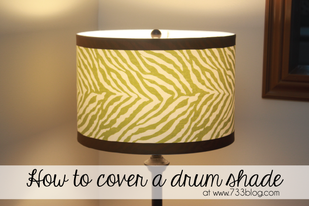 fabric drum lampshade