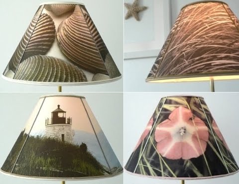 photo transfer lampshade