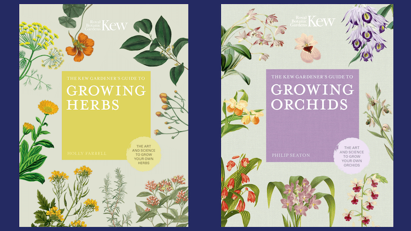 Kew Gardener's Guide to Growing Herbs and Orchids books