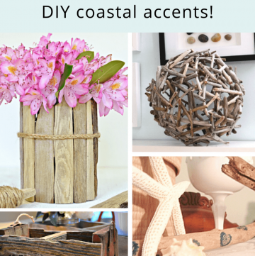 DIY Driftwood projects for coastal decor