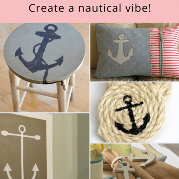 Nautical Anchor Decor tutorials