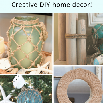 Nautical Rope Decor tutorials