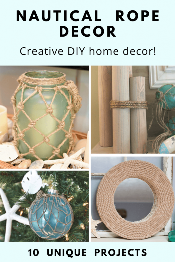 Nautical Rope Decor tutorials