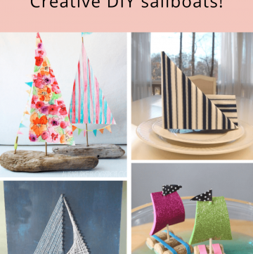 DIY Sailboat projects for coastal decor