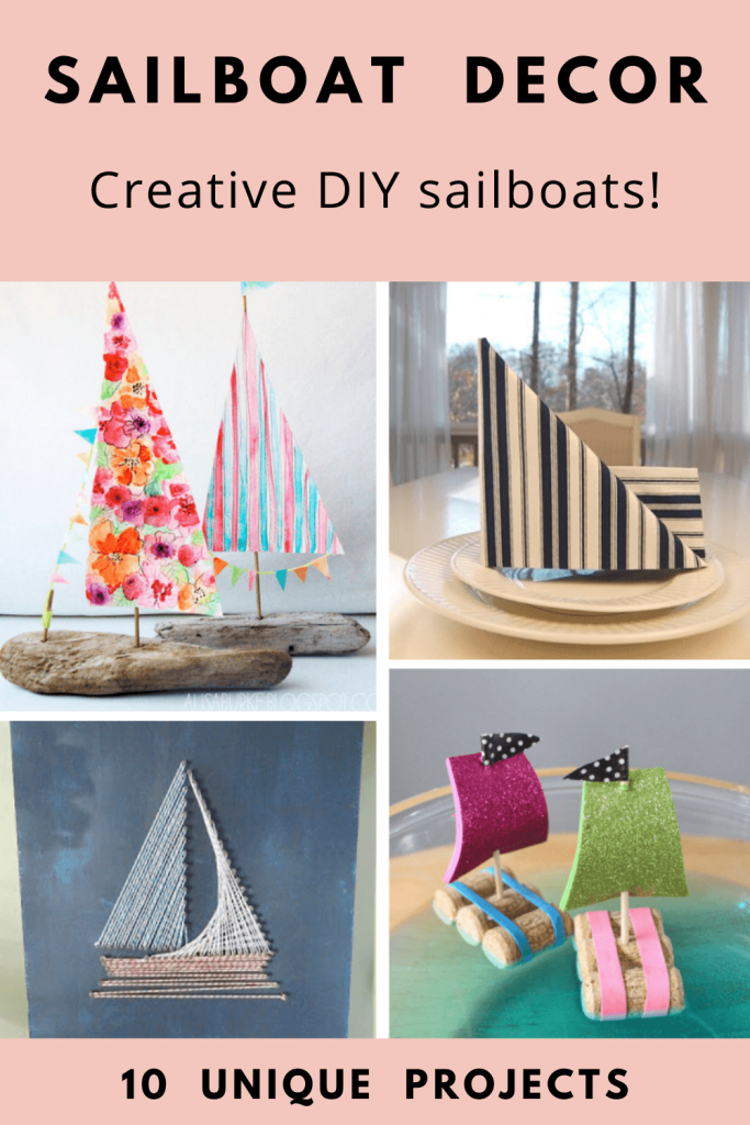 DIY Sailboat projects for coastal decor