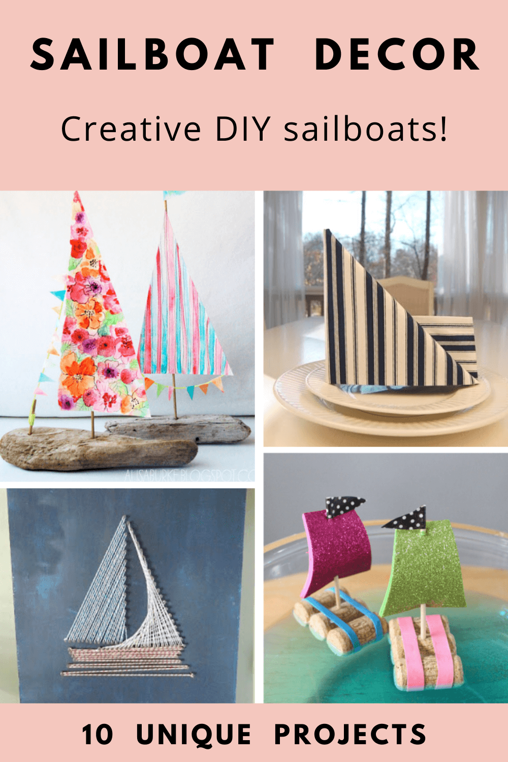 creative sailboat decor